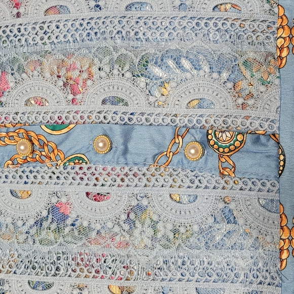 dalia macphee long sleeve bow tie neck pleat skirt dress